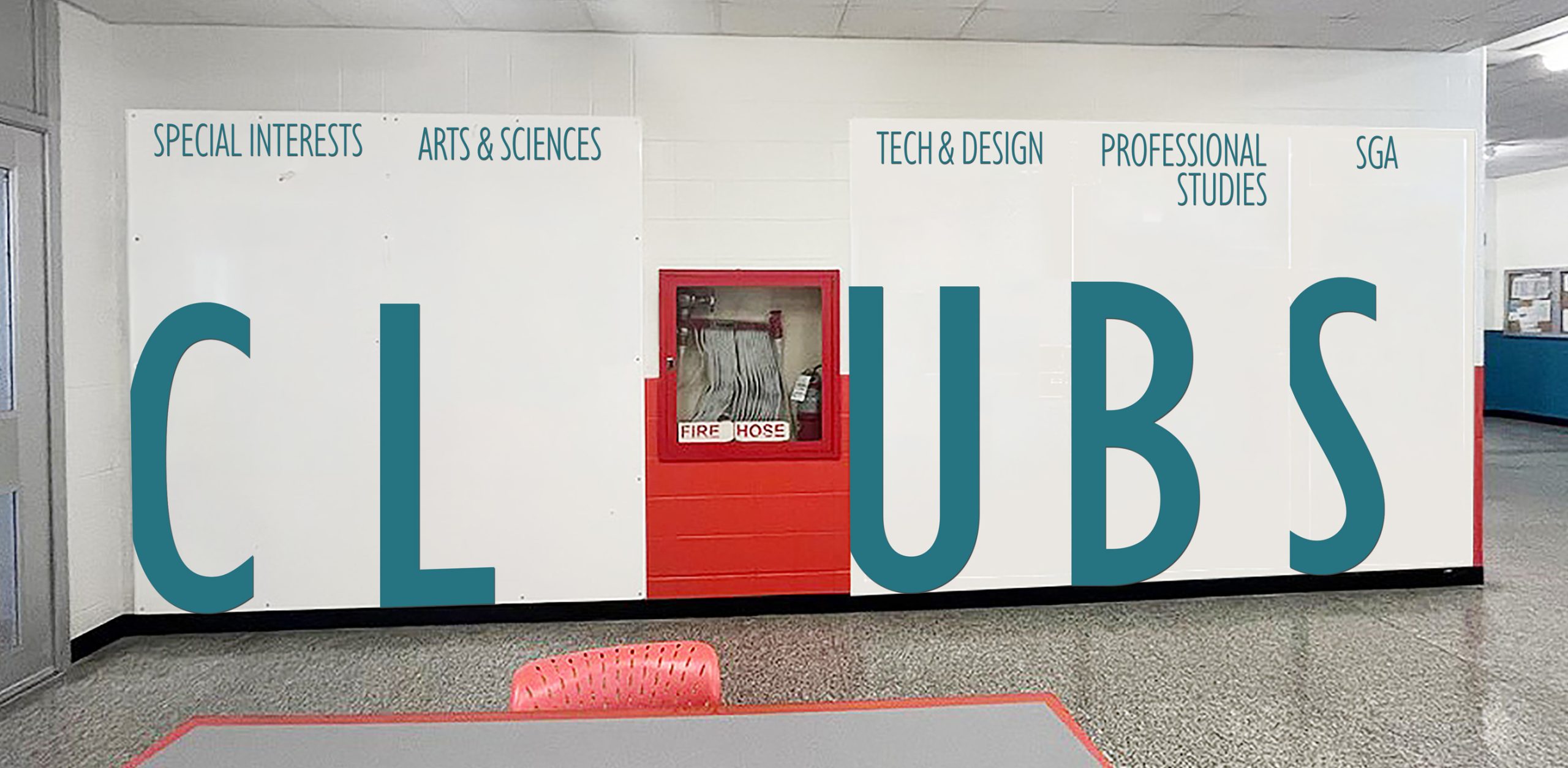 City Tech Students Bulding Club Wall